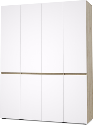 Шкаф Modern Тифани Т41 (серый дуб/белый)