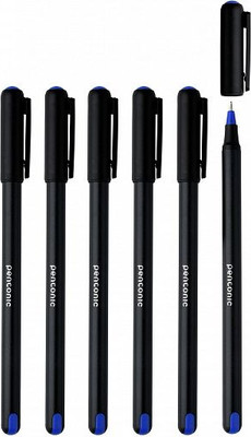 Набор шариковых ручек LINC Pentonic / 7024-6B (6шт, синий)