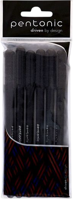 Набор шариковых ручек LINC Pentonic / 7024-6K (6шт, черный)