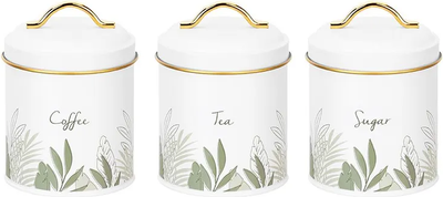 Набор емкостей для хранения Elan Gallery Tea, coffee, sugar / 240493