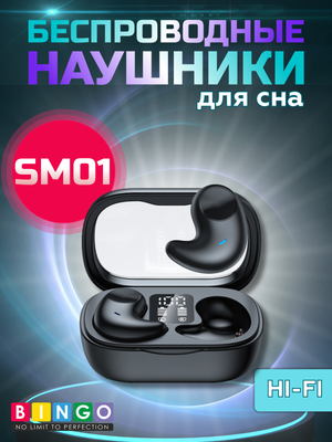 Беспроводные наушники Bingo SM01 (черный)