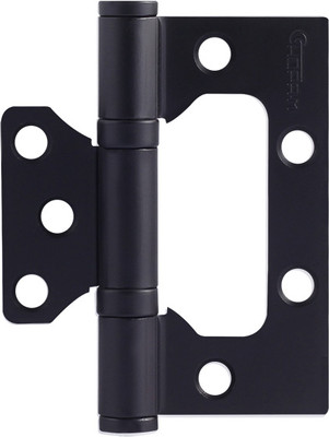 Комплект петель дверных Нора-М 800-3 FHP 75x63x2.5 накладная универсальная (черный, без колп.)