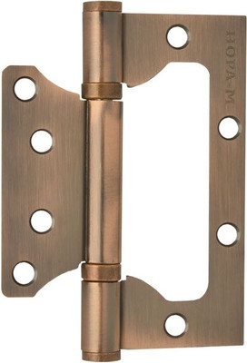 Комплект петель дверных Нора-М 800-4 FHP AC 100x75x2.5 накладная универсальная (старая медь, без колп.)