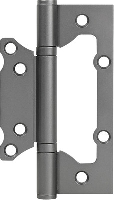 Комплект петель дверных Нора-М Isparus 800-5 FHP 125x74x2.6 накладная (светлый графит, без колп.)