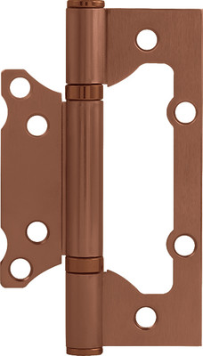 Комплект петель дверных Нора-М Isparus 800-5 FHP 125x74x2.6 накладная (старая медь, без колп.)