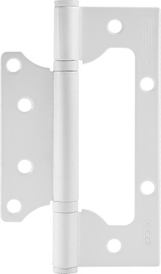 Петля дверная Нора-М 800-5 FHP-STD 125x75x2.5 накладная (белый, без колп.)