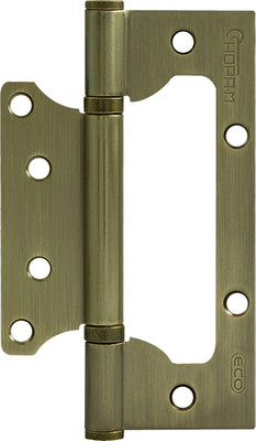 Петля дверная Нора-М 800-5 FHP-STD AB 125x75x2.5 накладная (старая бронза, без колп.)
