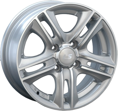 Литой диск LS wheels LS 191 15x6.5" 5x100мм DIA 57.1мм ET 43мм SF
