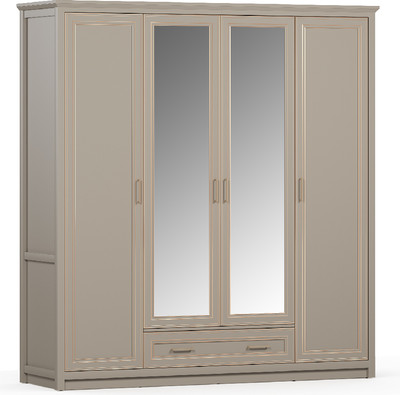 Шкаф Black Red White Classic SZF2D2L1S (глиняный серый)