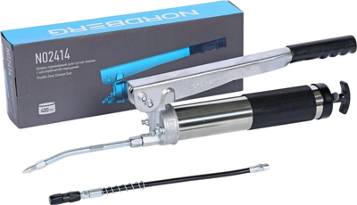 Шприц автомобильный Nordberg Для густой смазки / NO2414 (400мл)