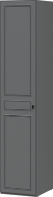 Шкаф-пенал ТриЯ Пандора левый (серый графит/графит матовый)
