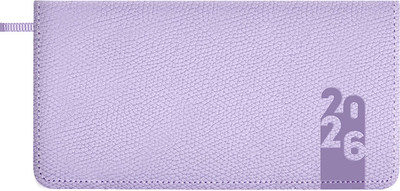 Еженедельник Escalada Джут 2026 / 70383 (64л, сиреневый)