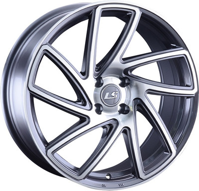 Литой диск LS wheels LS 1054 17x7.5" 5x114.3мм DIA 67.1мм ET 45мм GMF