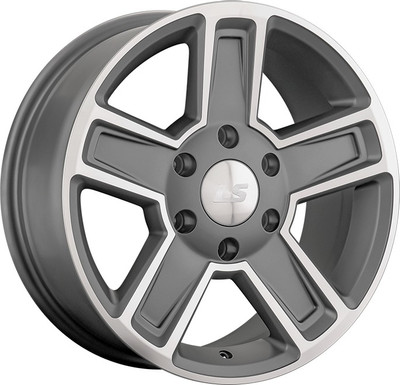 Литой диск LS wheels LS 1296 17x8" 6x139.7мм DIA 100.1мм ET 38мм MGMF