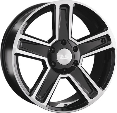 Литой диск LS wheels LS 1296 18x8" 6x139.7мм DIA 106.1мм ET 20мм BKF