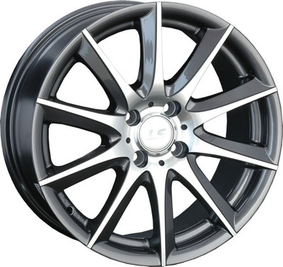 Литой диск LS wheels LS 286 17x7" 5x114.3мм DIA 73.1мм ET 40мм GMF