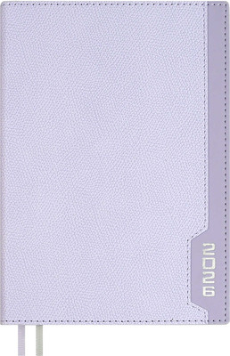 Ежедневник Escalada Джут 2026 / 70236 (176л, сиреневый)