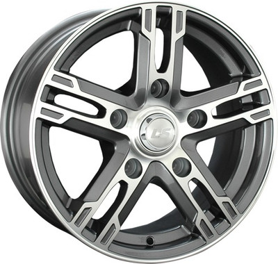 Литой диск LS wheels LS 215 15x6.5" 5x139.7мм DIA 98.5мм ET 40мм GMF