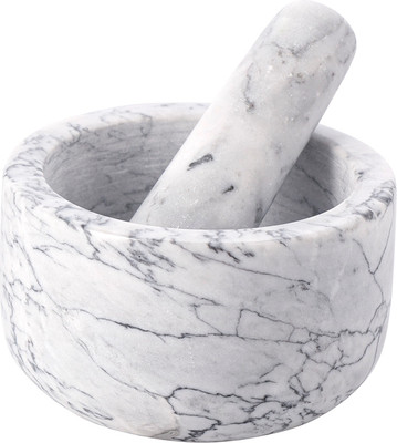 Ступка с пестиком Liberty Jones Marm / LJ0000459 (белый мрамор)