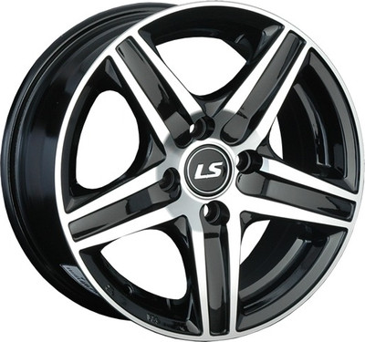 Литой диск LS wheels LS 321 17x7" 4x100мм DIA 60.1мм ET 40мм BKF