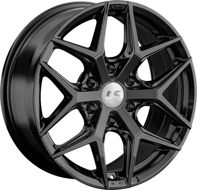 Литой диск LS wheels LS 1303 18x8" 6x139.7мм DIA 106.1мм ET 20мм BK