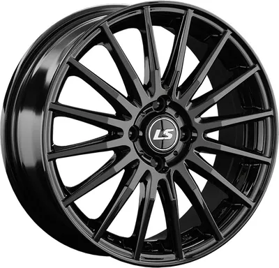 Литой диск LS wheels LS 425 16x6" 4x100мм DIA 60.1мм ET 41мм BK