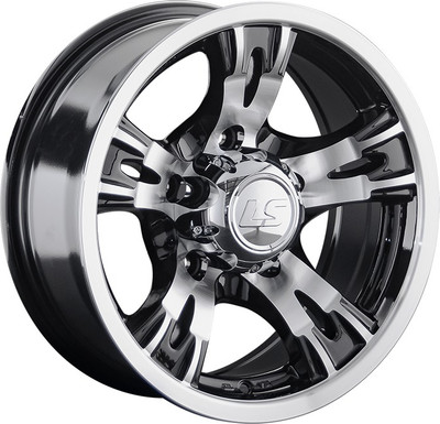 Литой диск LS wheels LS 883 15x7" 5x139.7мм DIA 108.5мм ET -10мм BKF