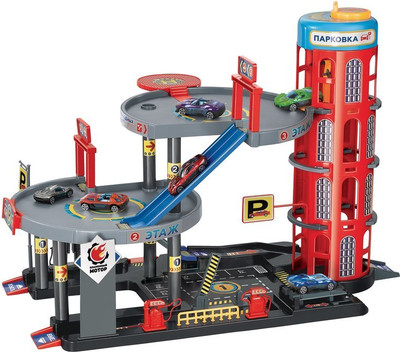 Паркинг игрушечный Пламенный мотор 870986