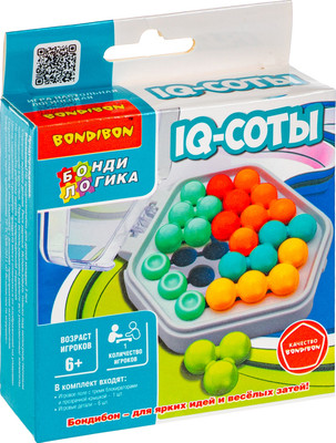 Игра-головоломка Bondibon БондиЛогика IQ-Соты / ВВ6593