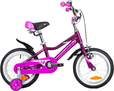 Детский велосипед Novatrack Novara 145ANOVARA.VL22 (разобранный, в коробке)