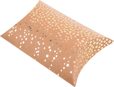 Набор коробок подарочных Darvish Пирожок 15x13.5 см / DV-14647 (2 шт, крафт ассорти)