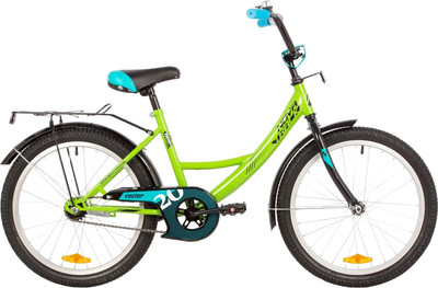 Детский велосипед Novatrack 20 Vector 203VECTOR.GN22- (лаймовый, разобранный, в коробке)