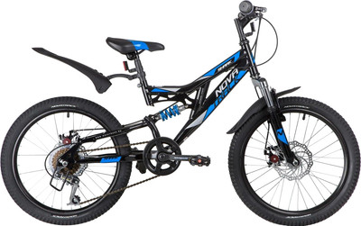 Детский велосипед Novatrack Shark 20SS6D.SHARK.BK20 (разобранный, в коробке)