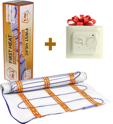 Теплый пол электрический Теплый пол №1 ТСП-160-1.0 с терморегулятором RТС 70.26