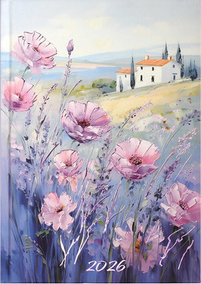 Ежедневник Феникс+ Цветы тосканы 2026 / 71537 (160л)