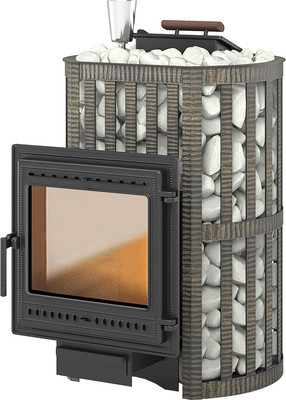 Печь-каменка Везувий Ураган Ковка 22 (505)