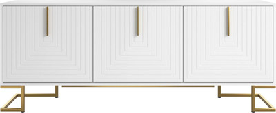 Тумба Involux Неаполь 226T005 (белый премиум/шампань)