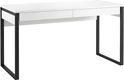 Письменный стол Involux Sale 5082 (белый премиум/металл черный)