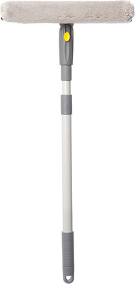 Швабра для мытья окон HomeQueen c шубкой поворотная / 77302