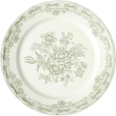 Блюдо AksHome Blossom d26.4x3.2см (керамика/зеленый)