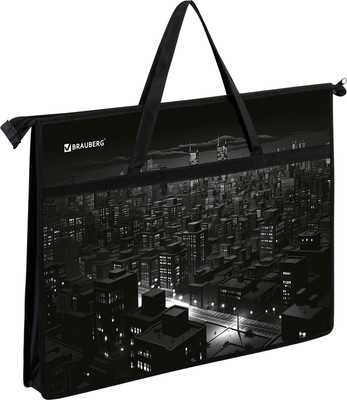 Папка-портфель Brauberg Night City / 273410