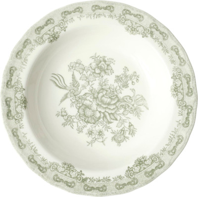 Блюдо AksHome Blossom d20.4x4.8см (керамика/зеленый)