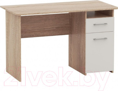 Письменный стол Империал Гарвард 1д1ящ 120 (дуб сонома/белый)