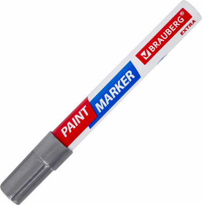 Маркер-краска Brauberg Extra / 151982 (серебряный)