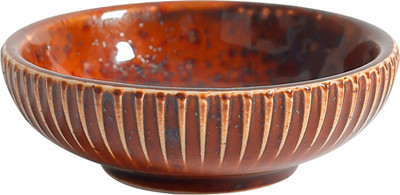 Соусник AksHome Aurora d7.5x2.3см (фарфор/каштановый)