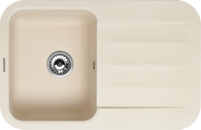 Мойка кухонная Kuppersberg Lira 1B1D Ecru