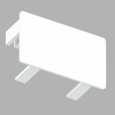 Заглушка для шинопровода Ambrella Standard GL7196 BK (2шт, черный)