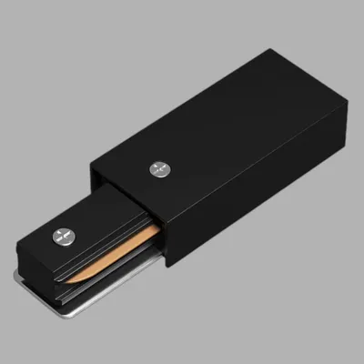 Ввод питания для шинопровода Ambrella Magnetic GL1064 BK (2шт, черный)
