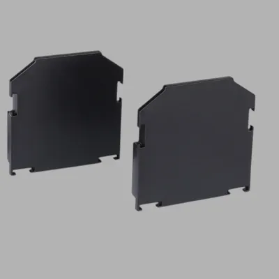 Заглушка для шинопровода Ambrella Magnetic GL3608 BK (2шт, черный)