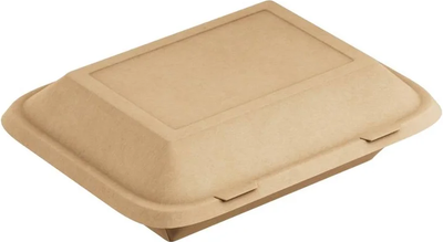 Набор одноразовых ланч-боксов 1EA OneGo OG600/b (600мл, крафт)